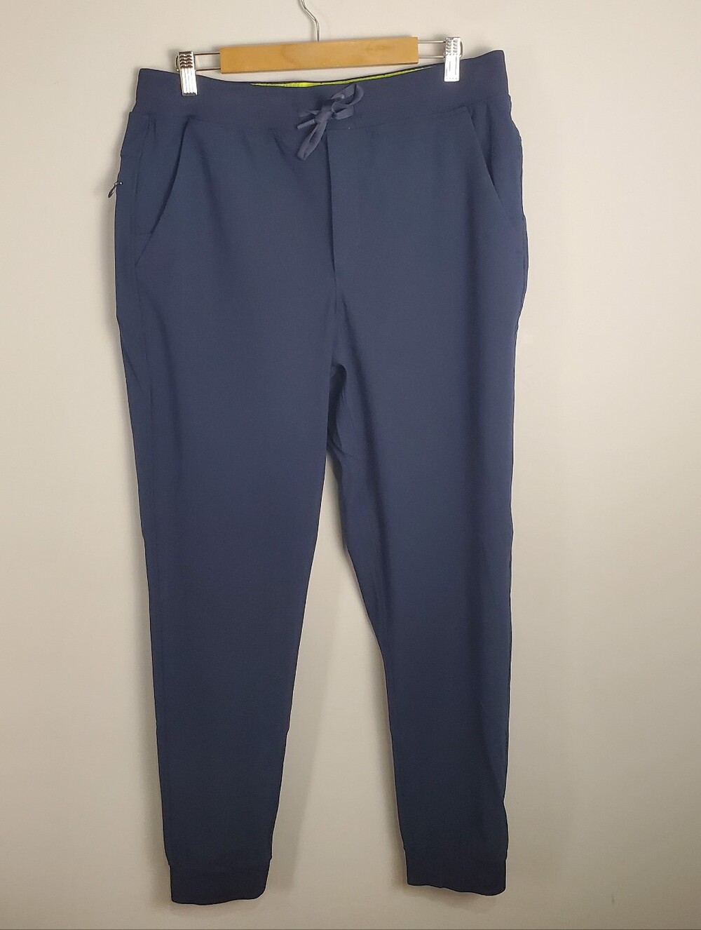 Birddogs Men's Jogger Pants Blue Tapered Outdoor Tech Boom Boomstick Size XXL